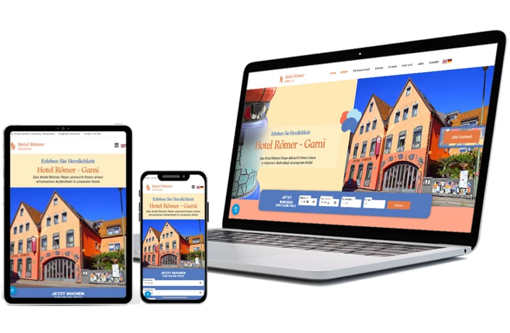 Referenz Hotel unserer Webdesign Agentur
